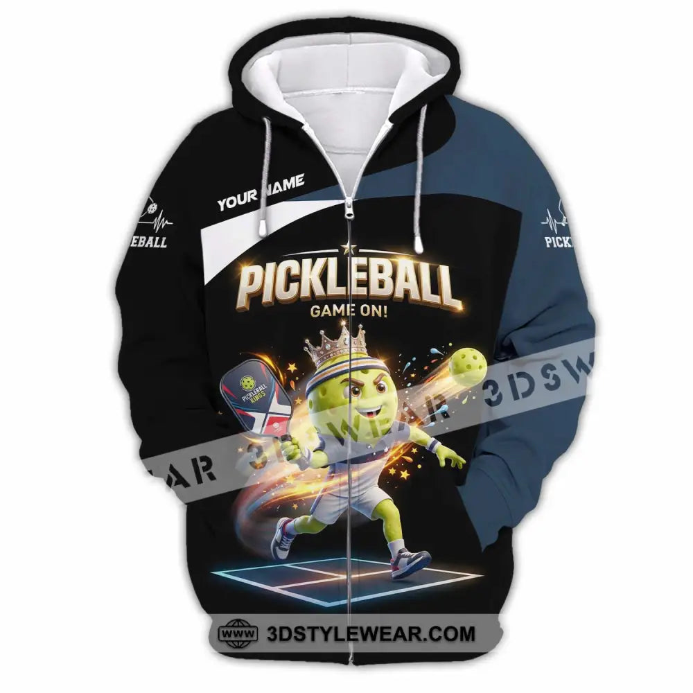 Unisex Shirt - Custom Pickleball Shirt - Zipper Hoodie / S - T-shirt