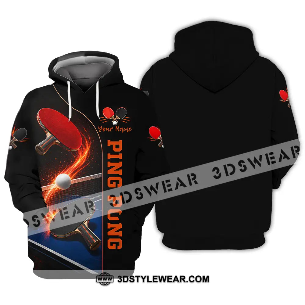 Unisex Shirt - Custom Ping Pong Shirt - Hoodie / S - T-shirt