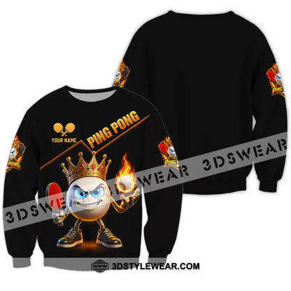 Unisex Shirt - Custom Ping Pong Shirt - Long Sleeve / S - T-shirt