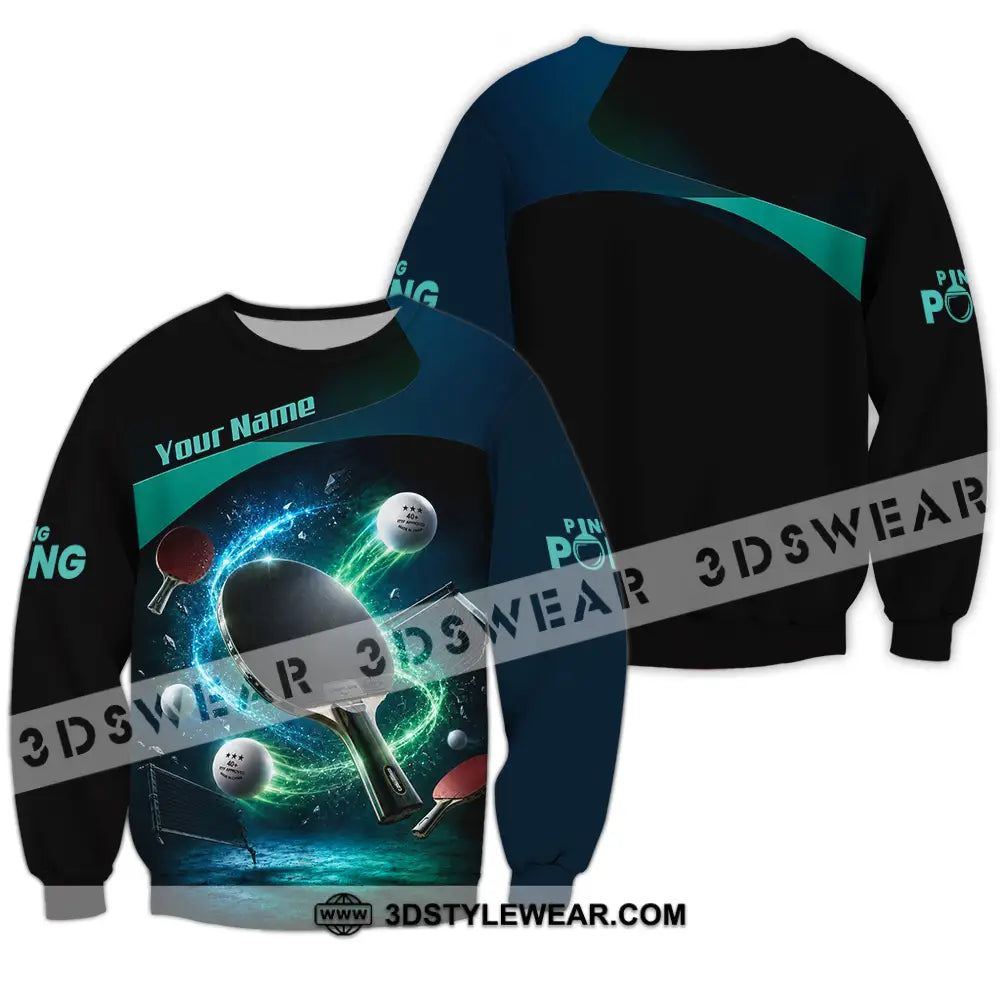 Unisex Shirt - Custom Ping Pong Shirt - Long Sleeve / S - T-shirt
