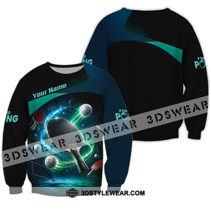 Unisex Shirt - Custom Ping Pong Shirt - Long Sleeve / S - T-shirt