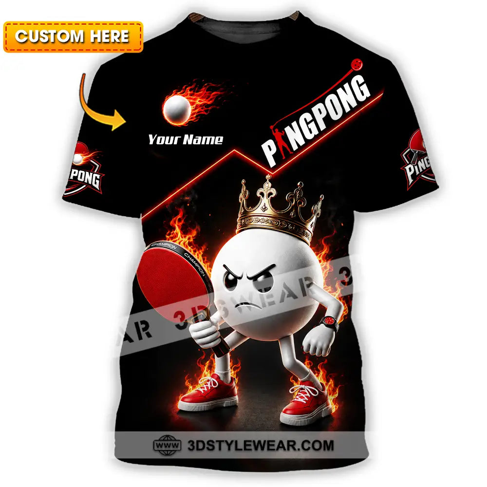 Unisex Shirt - Custom Ping Pong Shirt - T-shirt