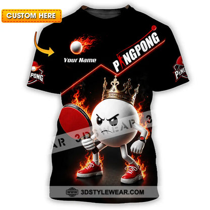 Unisex Shirt - Custom Ping Pong Shirt - T-shirt