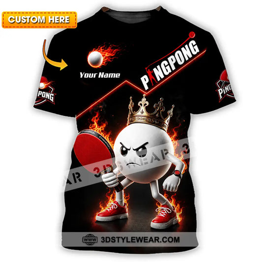 Unisex Shirt - Custom Ping Pong Shirt - T-shirt