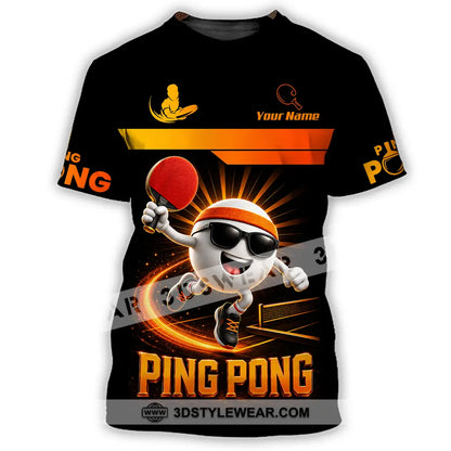 Unisex Shirt - Custom Ping Pong Shirt - T-Shirt / S - T-shirt
