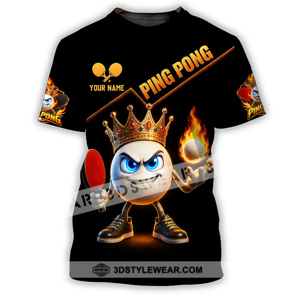 Unisex Shirt - Custom Ping Pong Shirt - T-Shirt / S - T-shirt