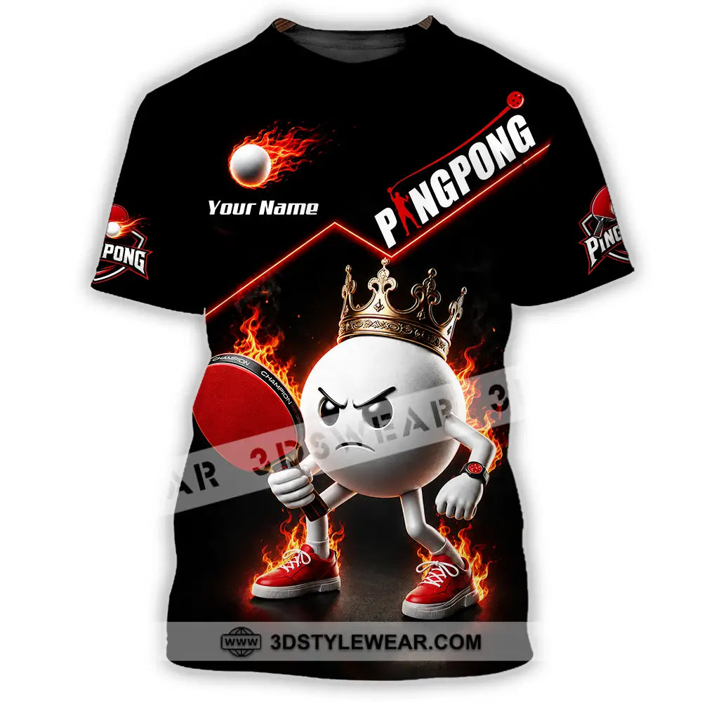 Unisex Shirt - Custom Ping Pong Shirt - T-Shirt / S - T-shirt