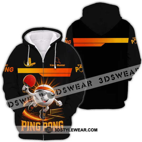 Unisex Shirt - Custom Ping Pong Shirt style option 4