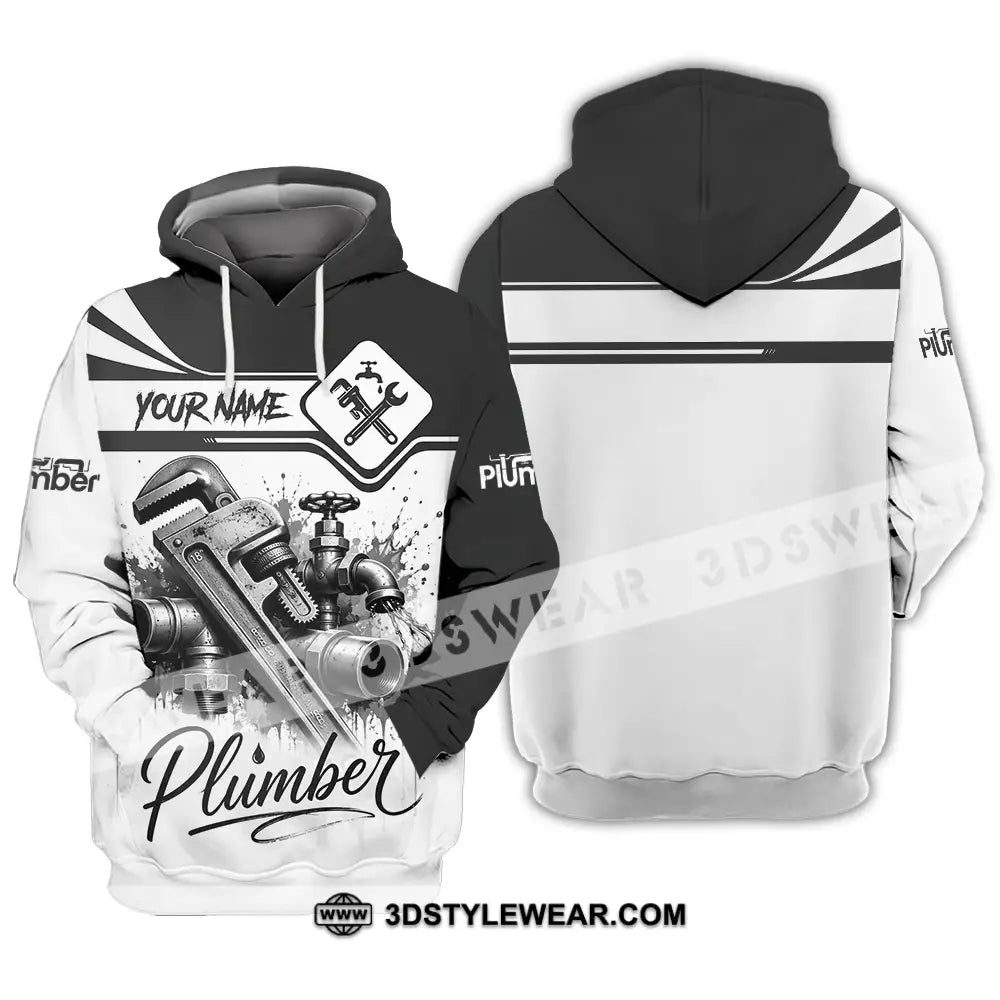 Unisex Shirt - Custom Plumber Shirt - Hoodie / S - T-shirt