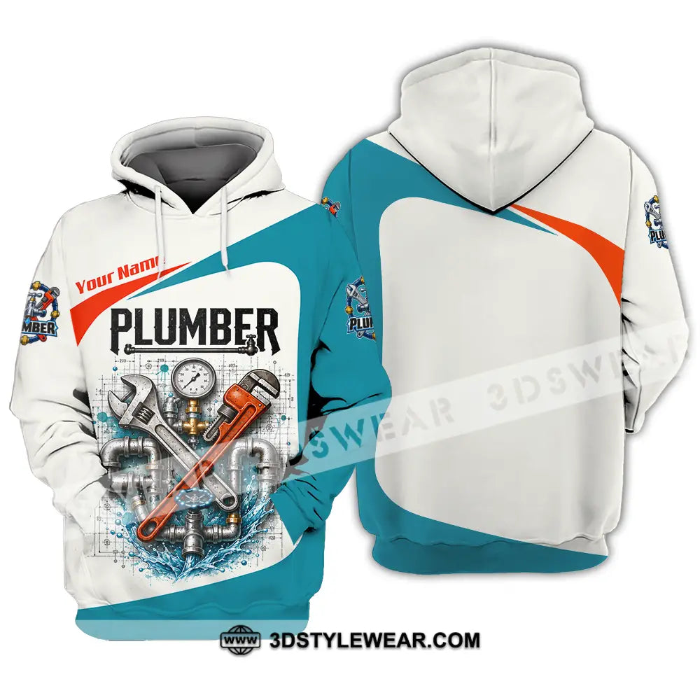 Unisex Shirt - Custom Plumber Shirt - Hoodie / S - T-shirt