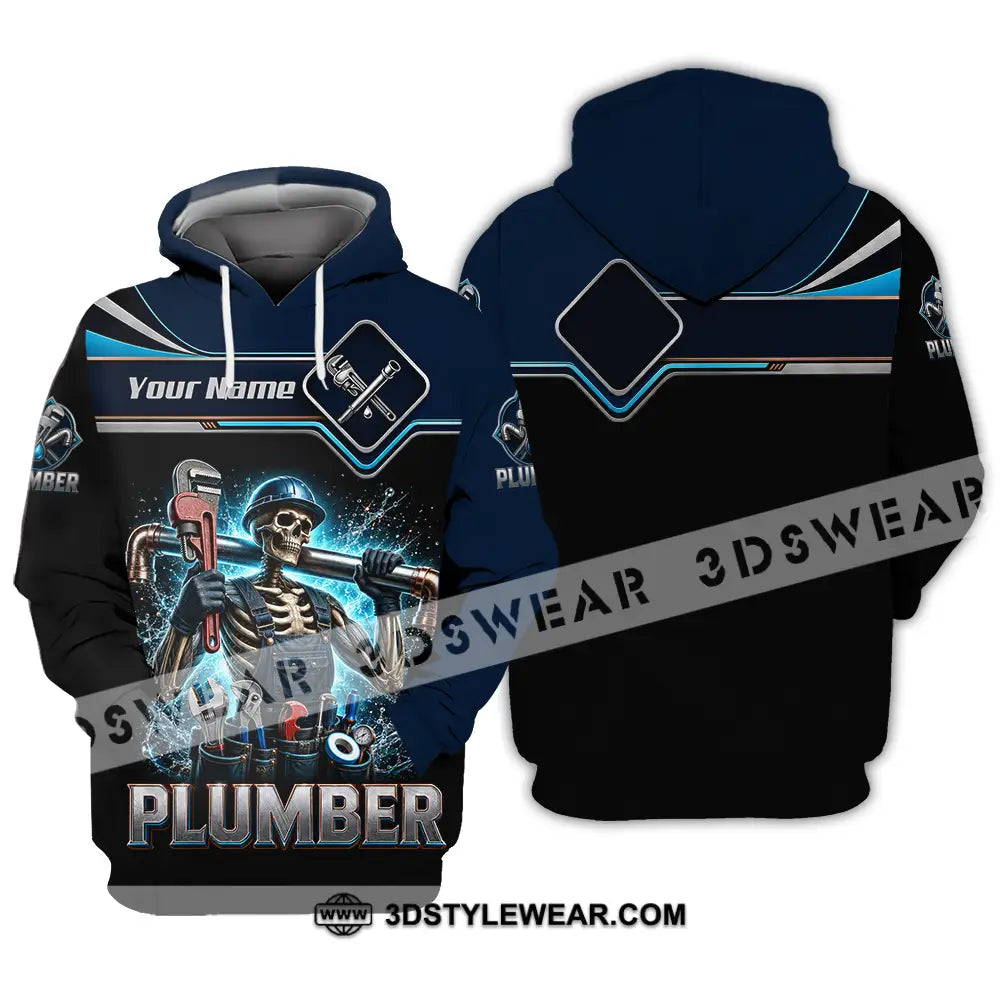 Unisex Shirt - Custom Plumber Shirt - Hoodie / S - T-shirt