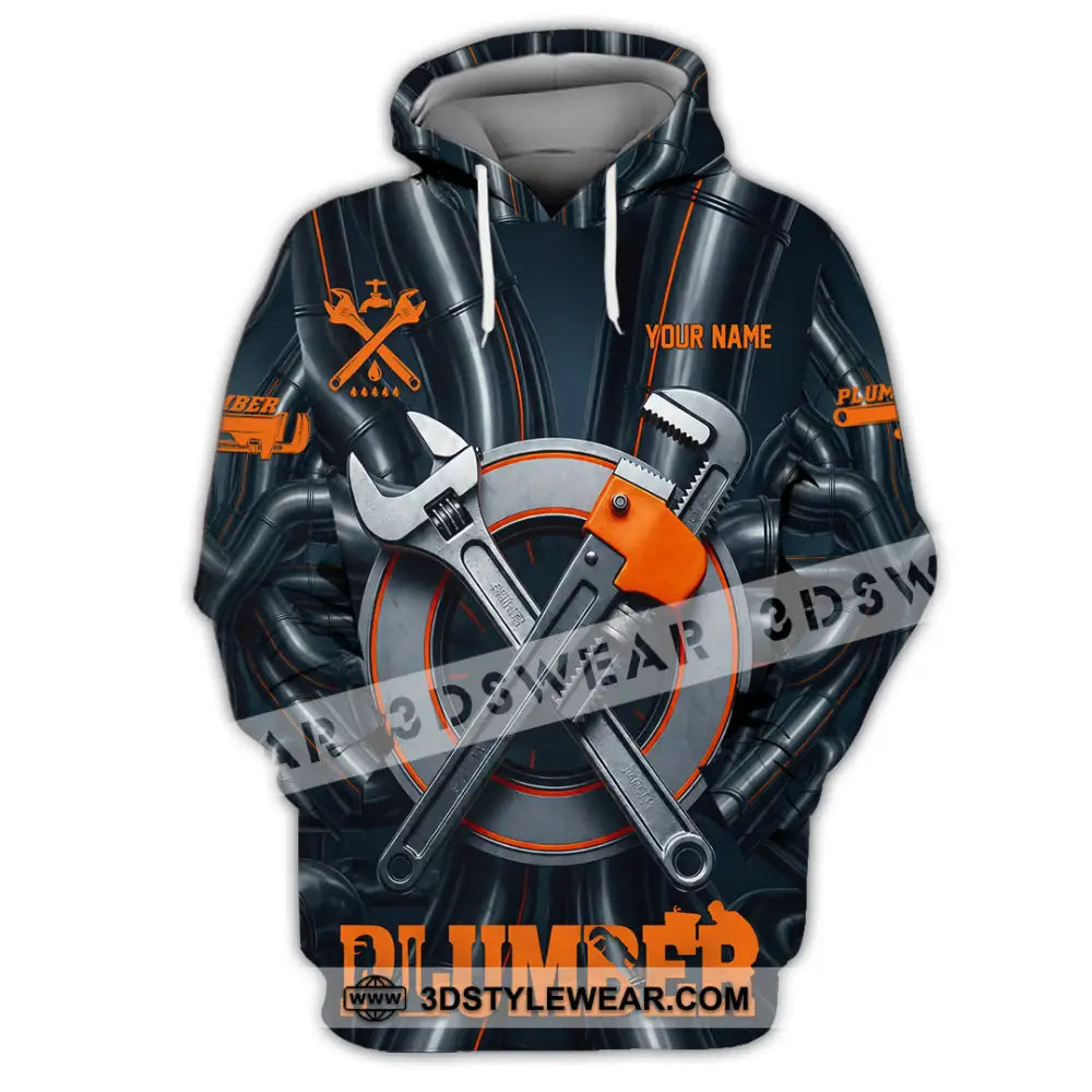 Unisex Shirt - Custom Plumber Shirt - Hoodie / S - T-shirt