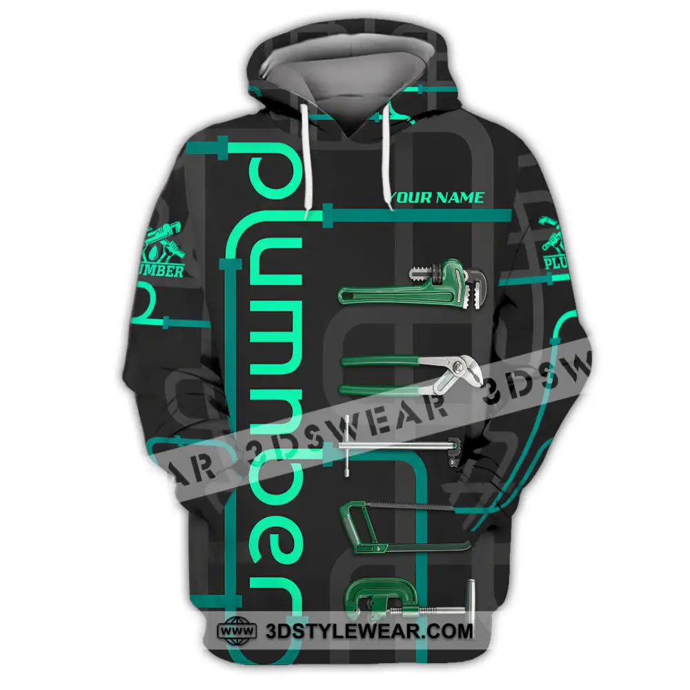Unisex Shirt - Custom Plumber Shirt - Hoodie / S - T-shirt