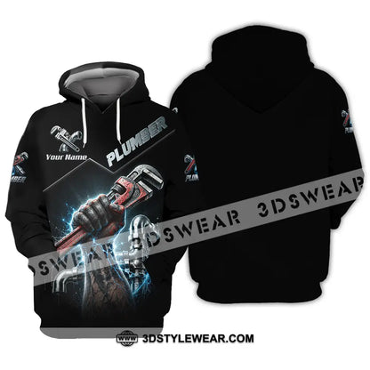 Unisex Shirt - Custom Plumber Shirt - Hoodie / S - T-shirt