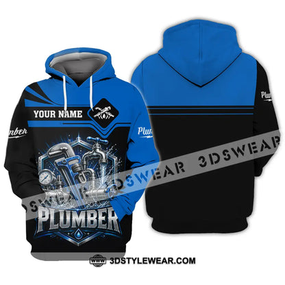 Unisex Shirt - Custom Plumber Shirt - Hoodie / S - T-shirt