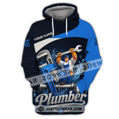 Unisex Shirt - Custom Plumber Shirt - Hoodie / S - T-shirt