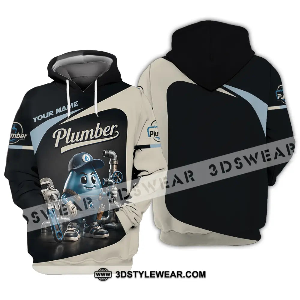 Unisex Shirt - Custom Plumber Shirt - Hoodie / S - T-shirt