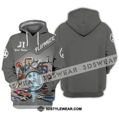 Unisex Shirt - Custom Plumber Shirt - Hoodie / S - T-shirt