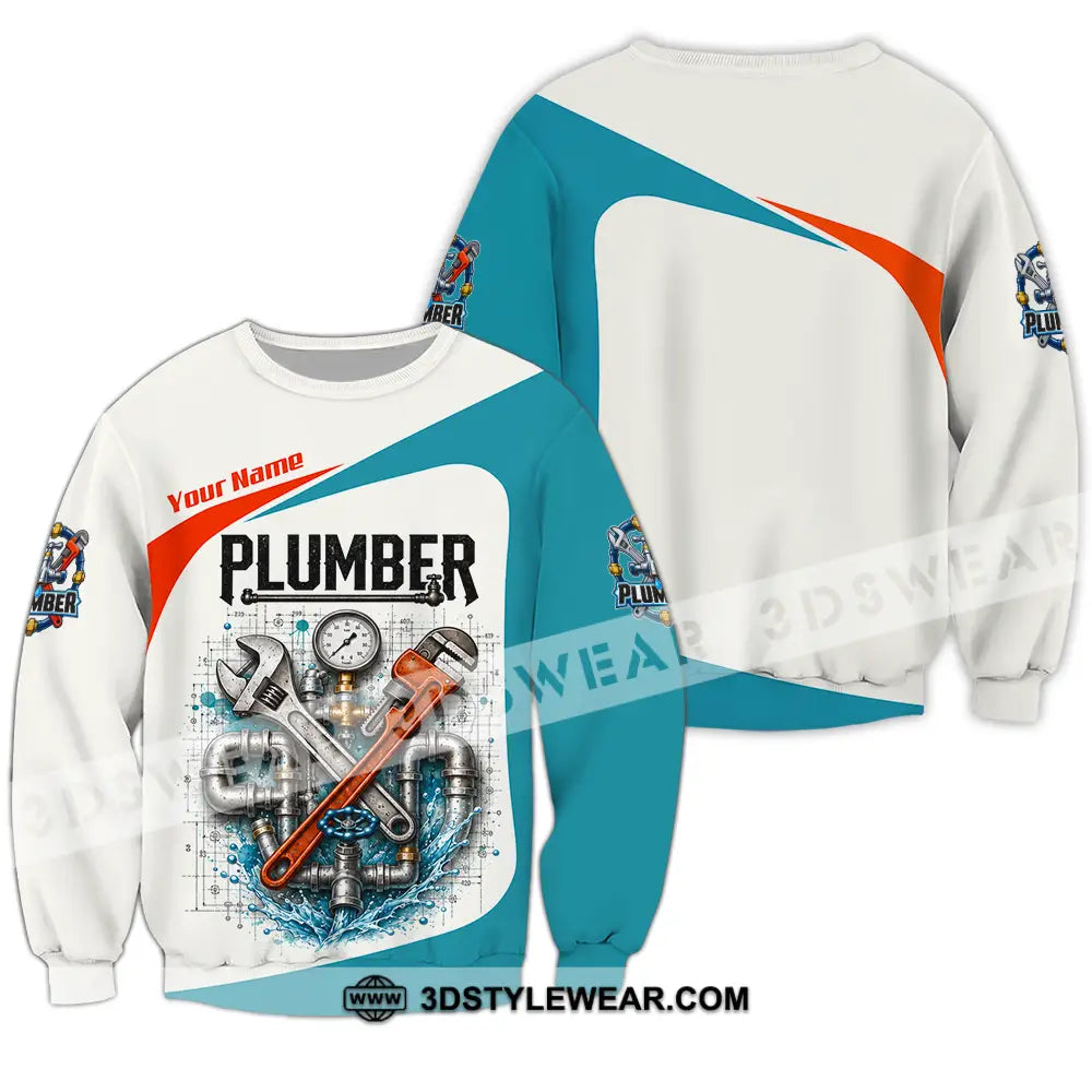 Unisex Shirt - Custom Plumber Shirt - Long Sleeve / S - T-shirt