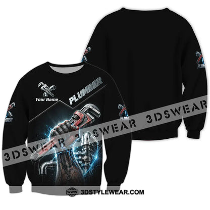 Unisex Shirt - Custom Plumber Shirt - Long Sleeve / S - T-shirt
