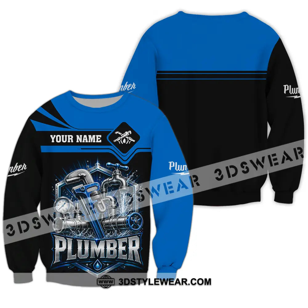 Unisex Shirt - Custom Plumber Shirt - Long Sleeve / S - T-shirt