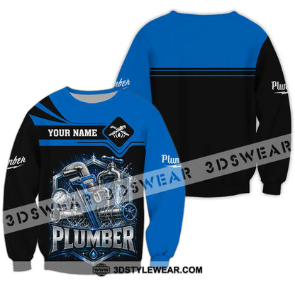 Unisex Shirt - Custom Plumber Shirt - Long Sleeve / S - T-shirt