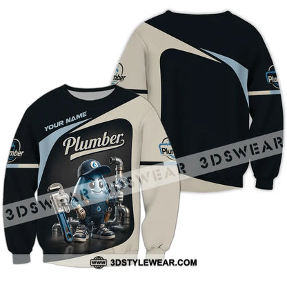 Unisex Shirt - Custom Plumber Shirt - Long Sleeve / S - T-shirt