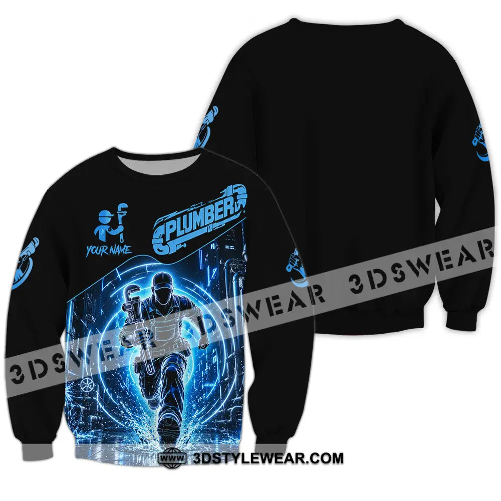 Unisex Shirt - Custom Plumber Shirt - Long Sleeve / S - T-shirt