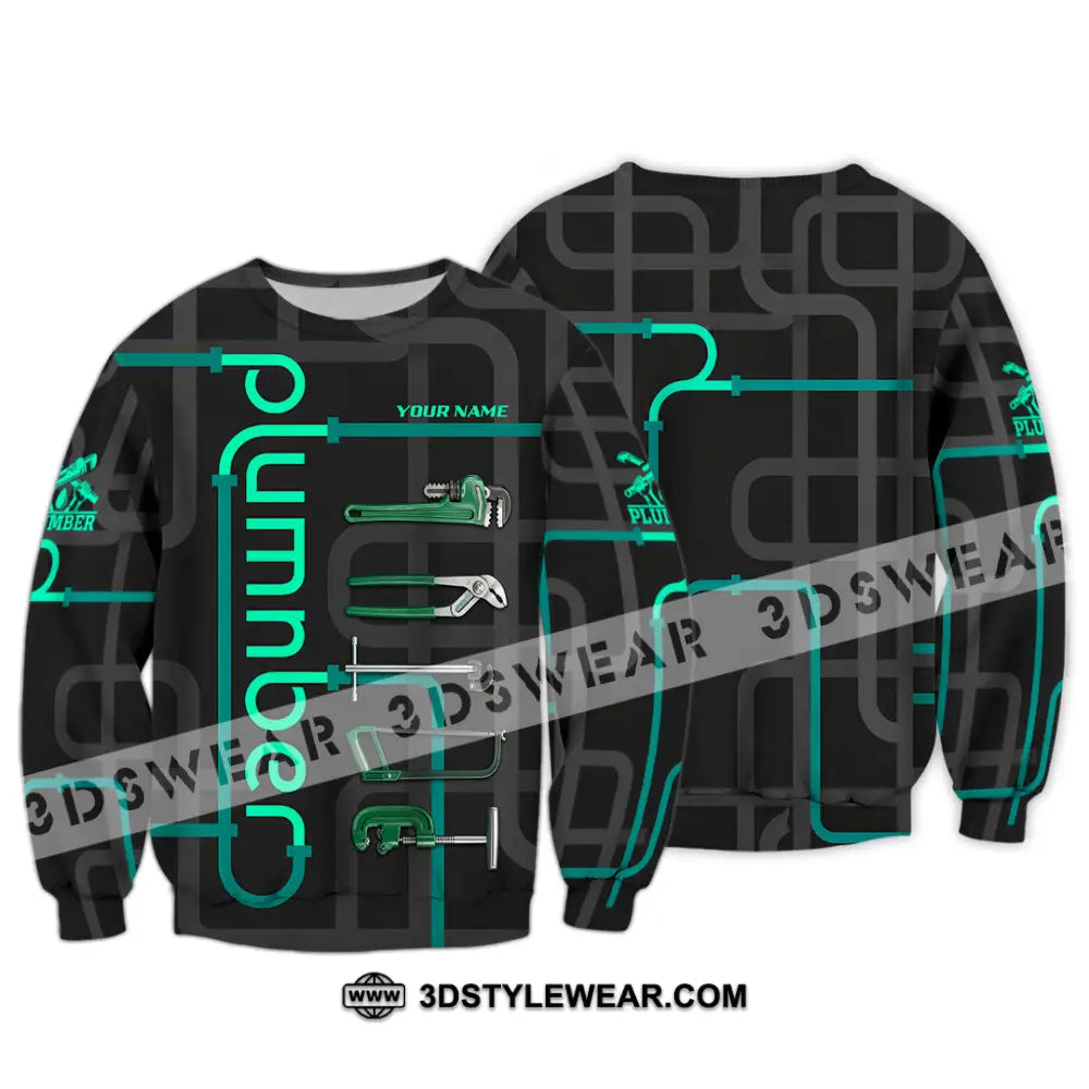 Unisex Shirt - Custom Plumber Shirt - Long Sleeve / S - T-shirt