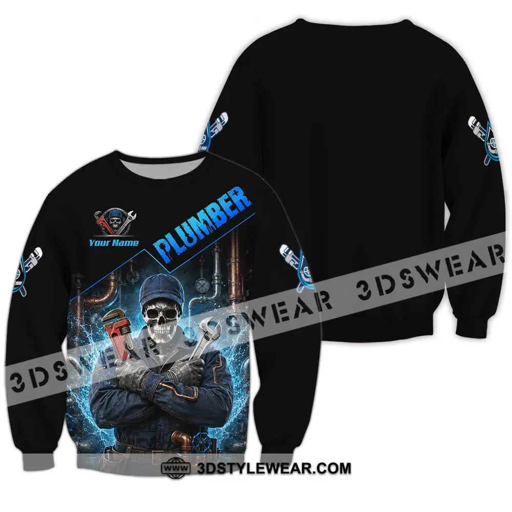 Unisex Shirt - Custom Plumber Shirt - Long Sleeve / S - T-shirt