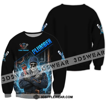 Unisex Shirt - Custom Plumber Shirt - Long Sleeve / S - T-shirt