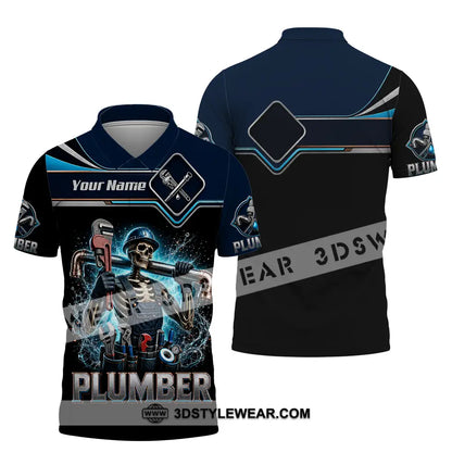 Unisex Shirt - Custom Plumber Shirt - Polo Shirt / S - T-shirt