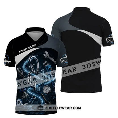 Unisex Shirt - Custom Plumber Shirt - Polo Shirt / S - T-shirt