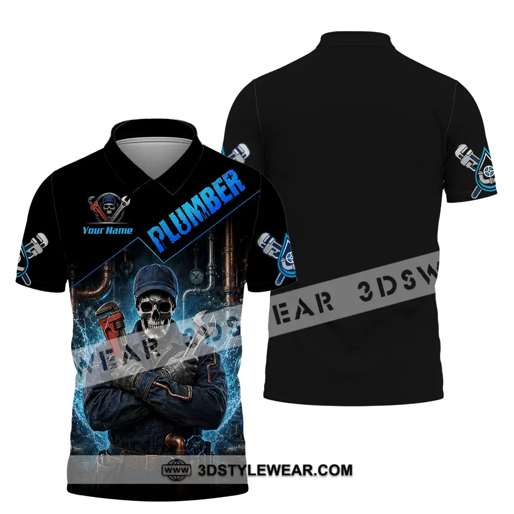 Unisex Shirt - Custom Plumber Shirt - Polo Shirt / S - T-shirt