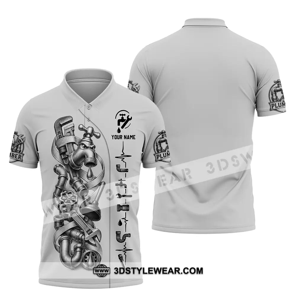 Unisex Shirt - Custom Plumber Shirt - Polo Shirt / S - T-shirt