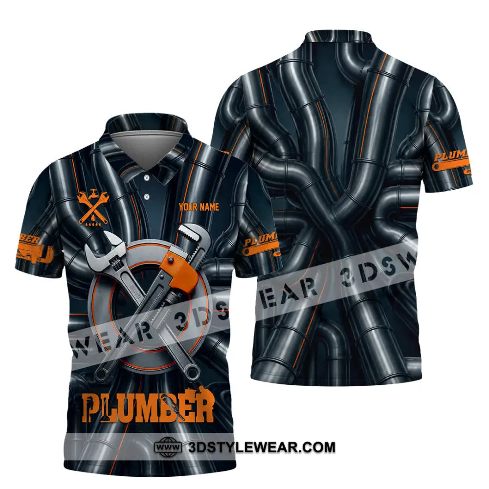 Unisex Shirt - Custom Plumber Shirt - Polo Shirt / S - T-shirt