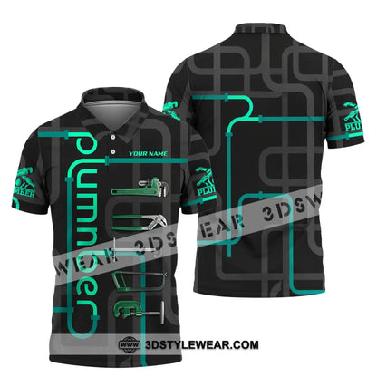 Unisex Shirt - Custom Plumber Shirt - Polo Shirt / S - T-shirt