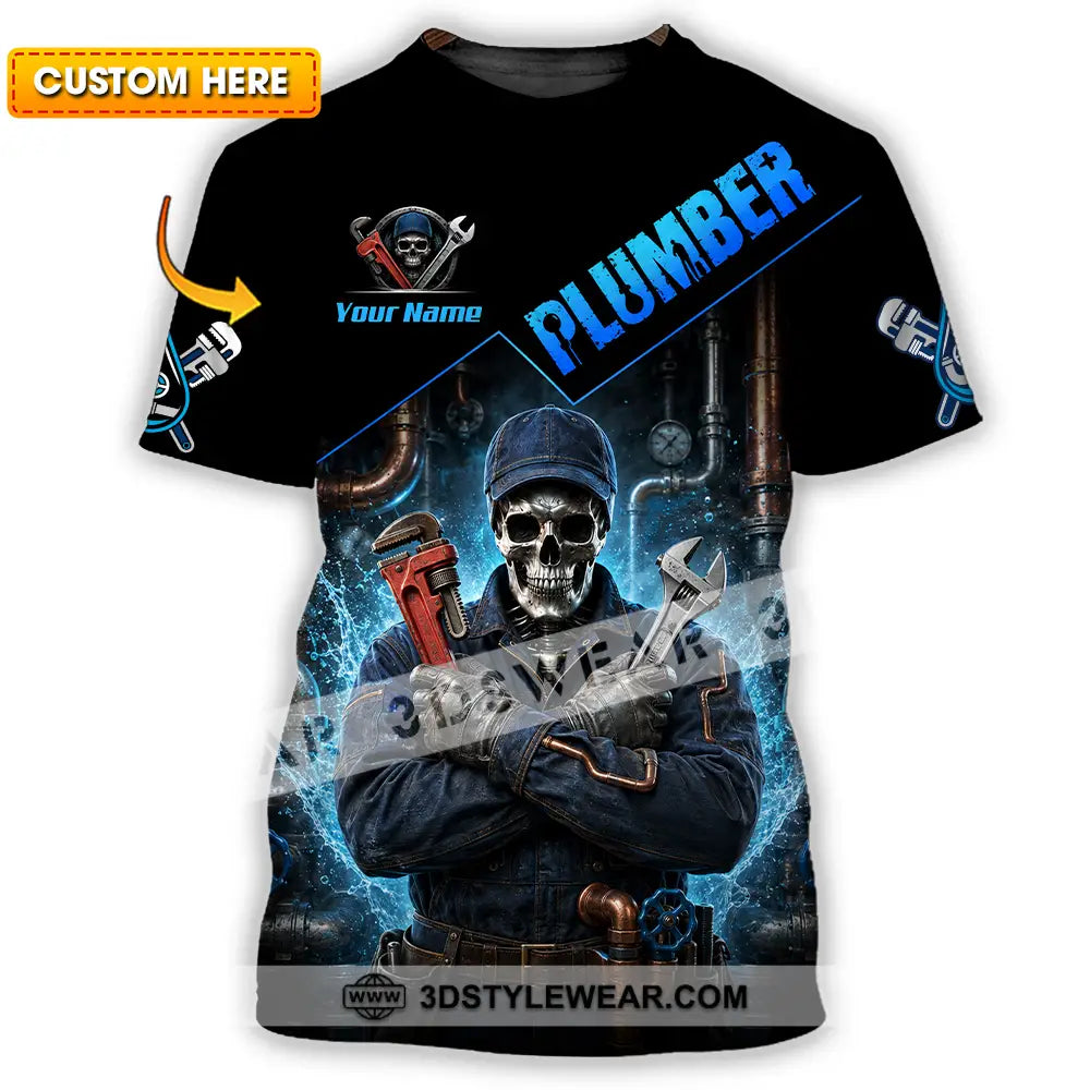 Unisex Shirt - Custom Plumber Shirt - T-shirt
