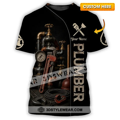 Unisex Shirt - Custom Plumber Shirt - T-shirt