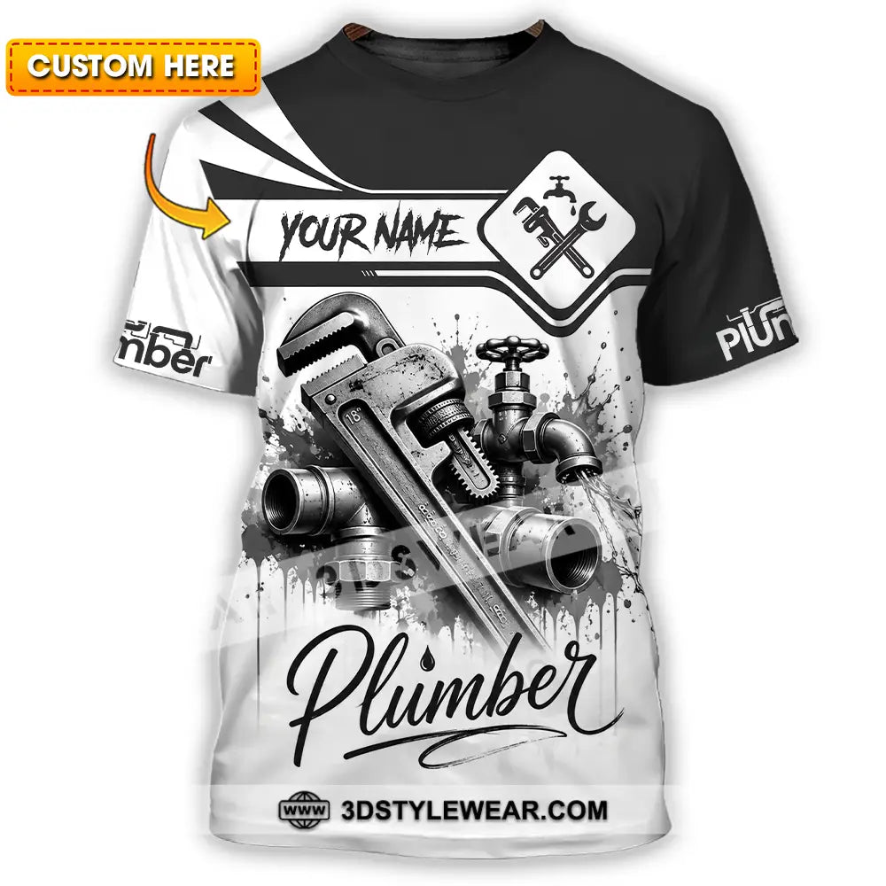 Unisex Shirt - Custom Plumber Shirt - T-shirt