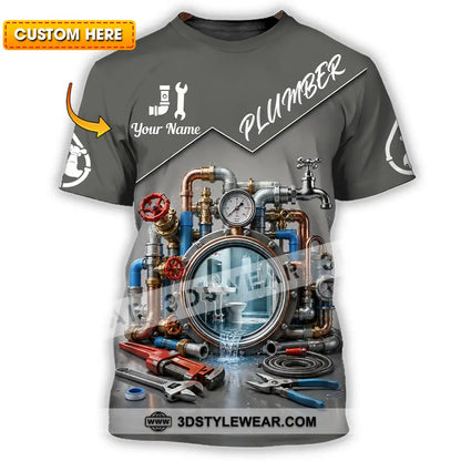 Unisex Shirt - Custom Plumber Shirt - T-shirt