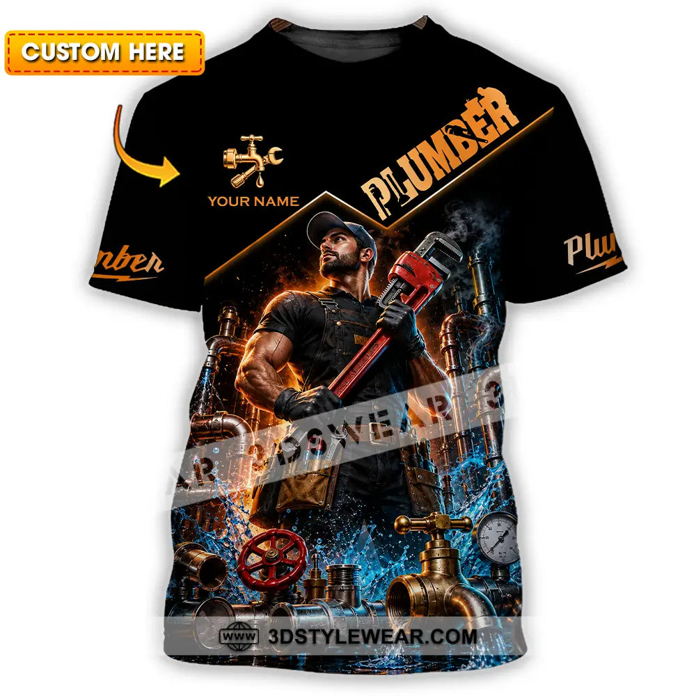 Unisex Shirt - Custom Plumber Shirt - T-shirt