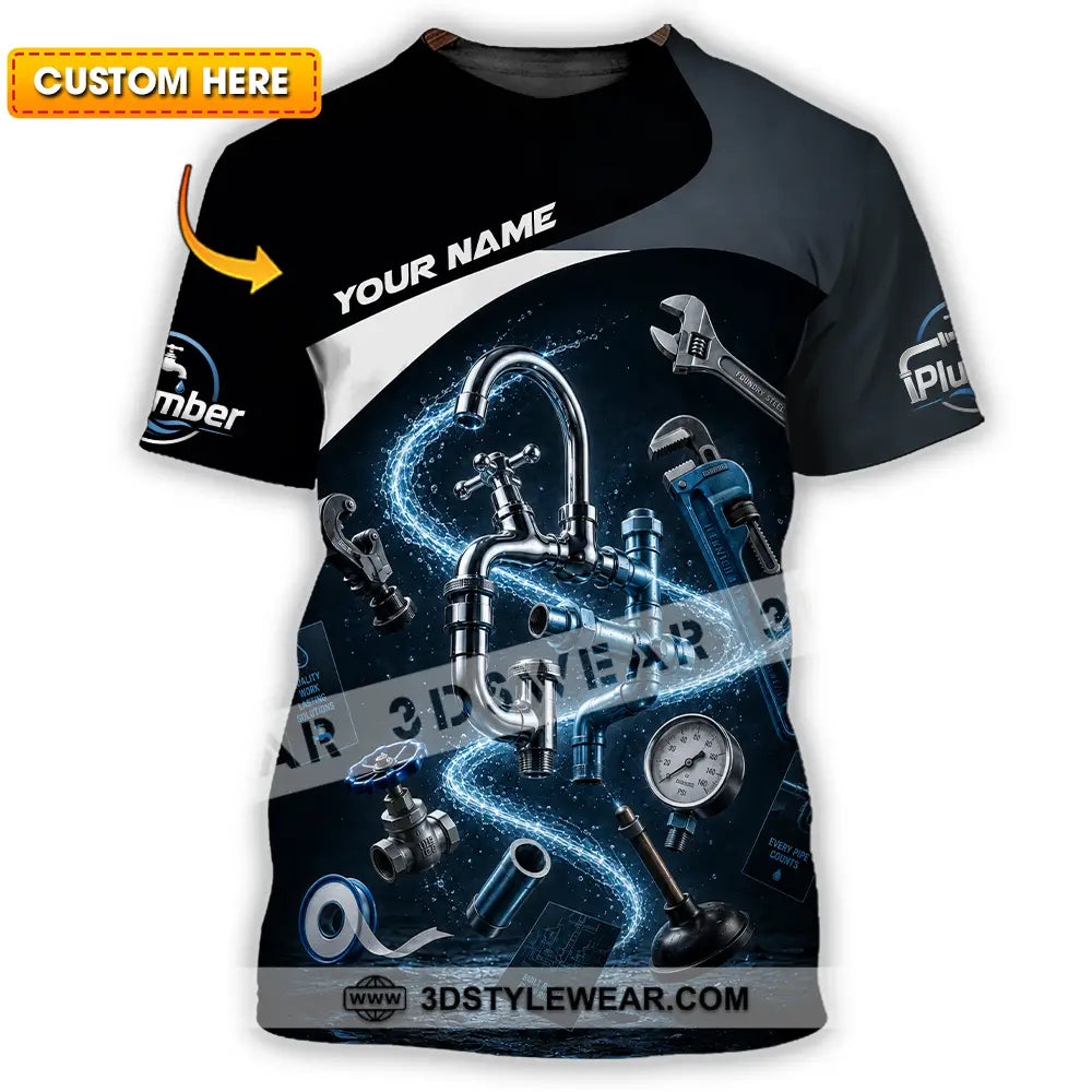 Unisex Shirt - Custom Plumber Shirt - T-shirt
