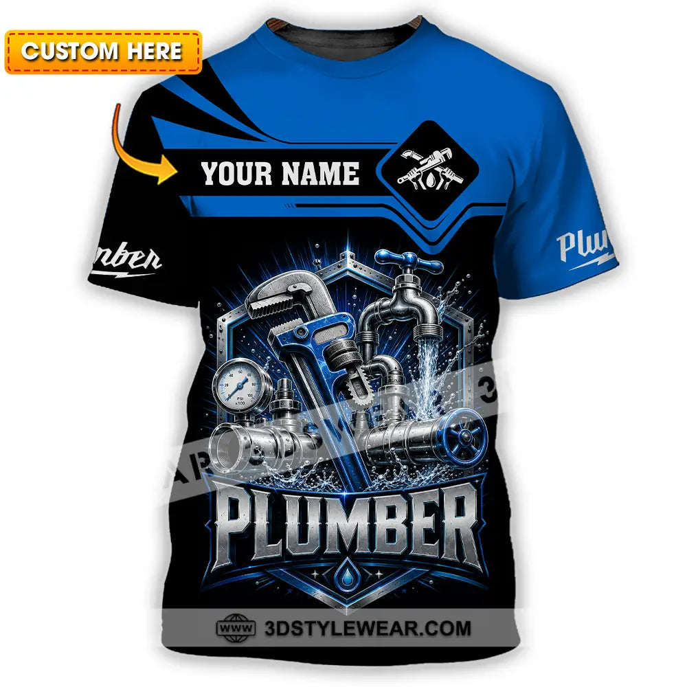 Unisex Shirt - Custom Plumber Shirt - T-shirt