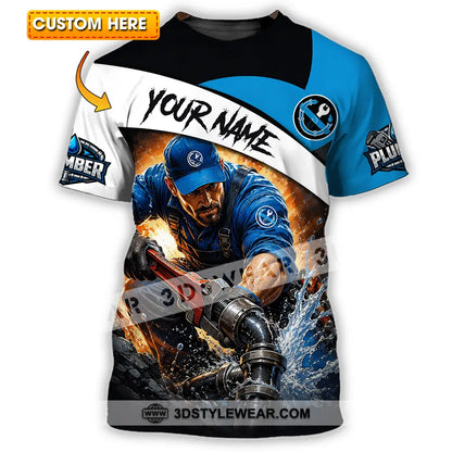 Unisex Shirt - Custom Plumber Shirt - T-shirt