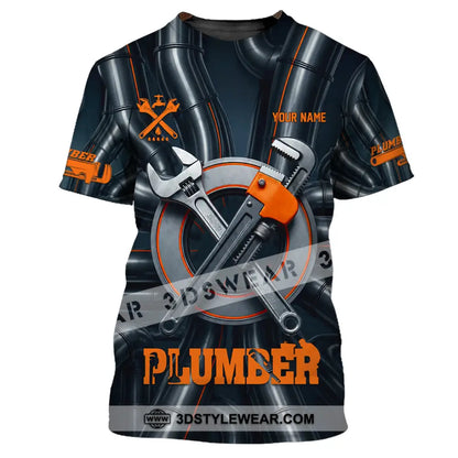 Unisex Shirt - Custom Plumber Shirt - T-Shirt / S - T-shirt