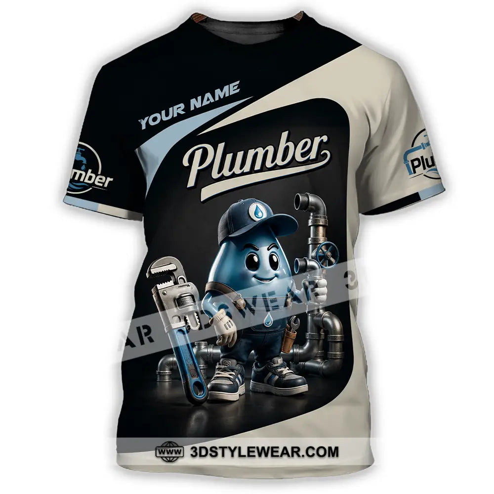 Unisex Shirt - Custom Plumber Shirt - T-Shirt / S - T-shirt