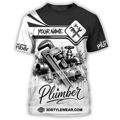 Unisex Shirt - Custom Plumber Shirt - T-Shirt / S - T-shirt