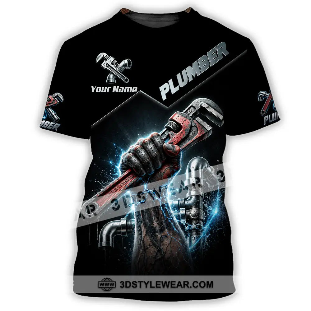 Unisex Shirt - Custom Plumber Shirt - T-Shirt / S - T-shirt