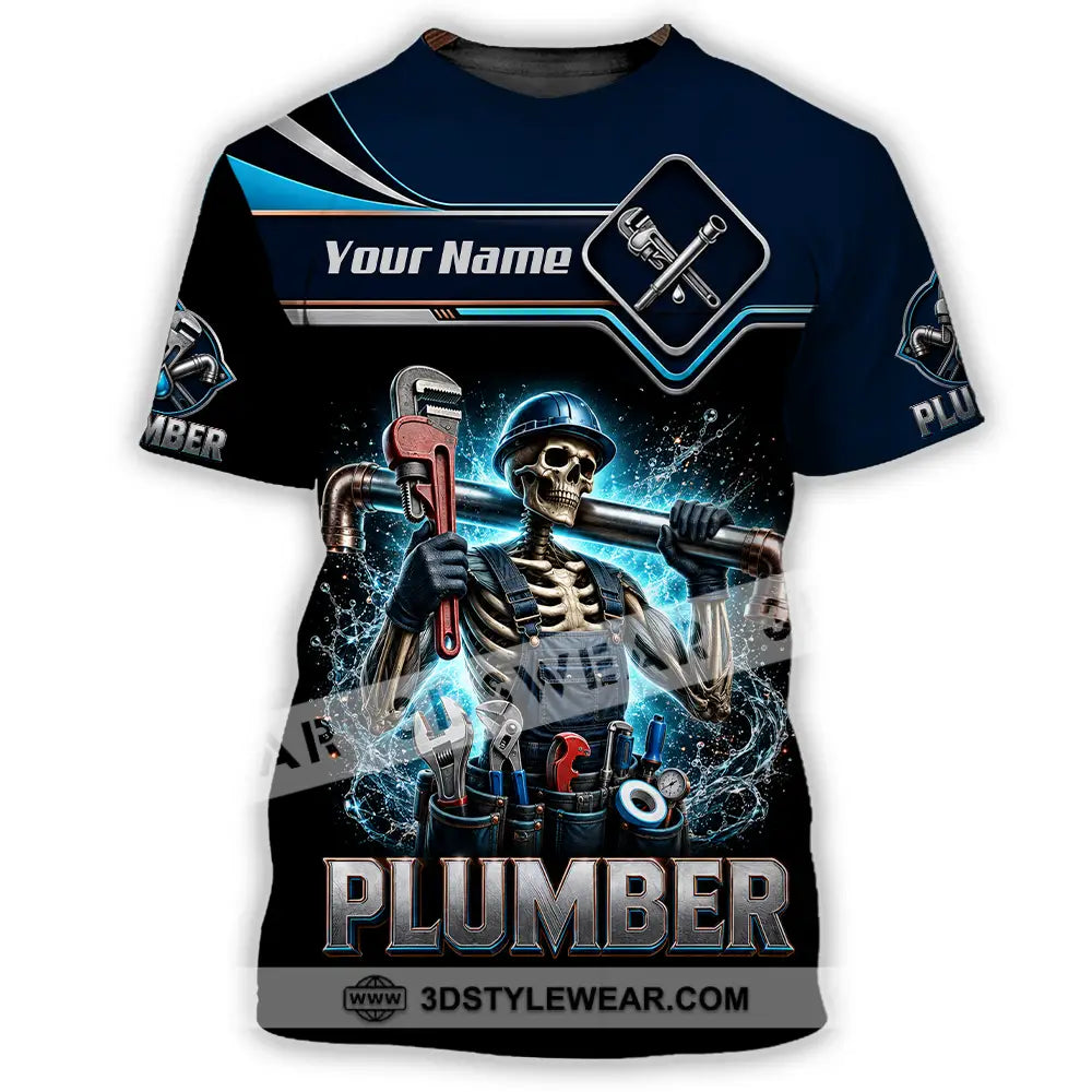 Unisex Shirt - Custom Plumber Shirt - T-Shirt / S - T-shirt